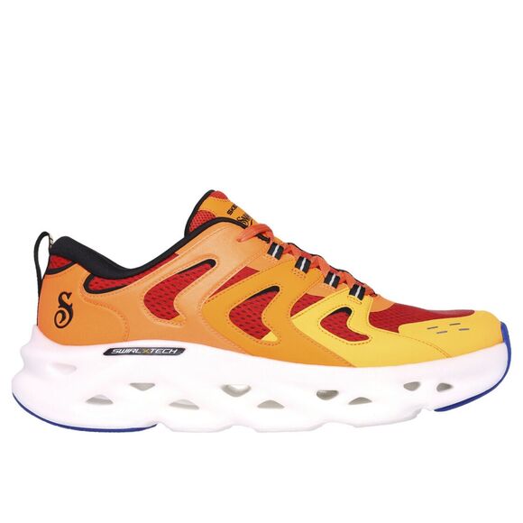 Skechers X Snoop Dogg: UNISEX GO RUN Swirl Tech - Dizzie Orange Red SZ 13: NWT - Picture 14 of 15